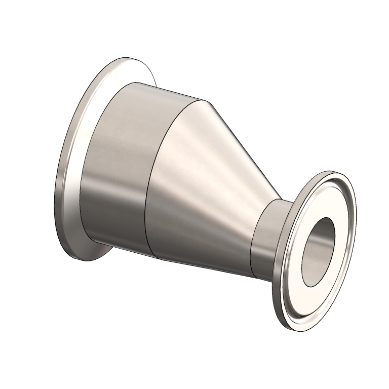 BPE Eccentric Reducer Clamp Ends