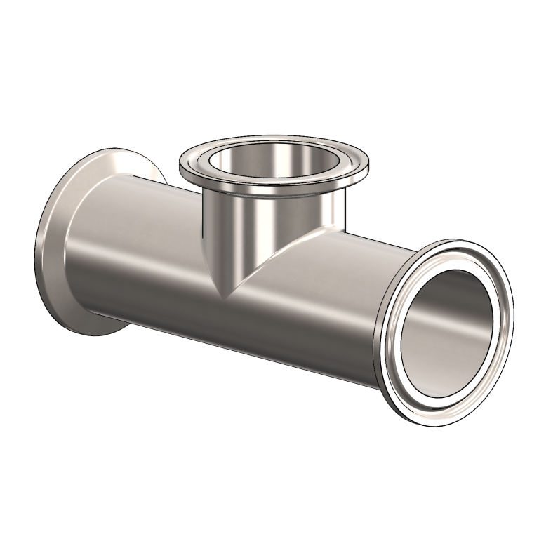 BPE Tee Short Branch Ferrule Ended